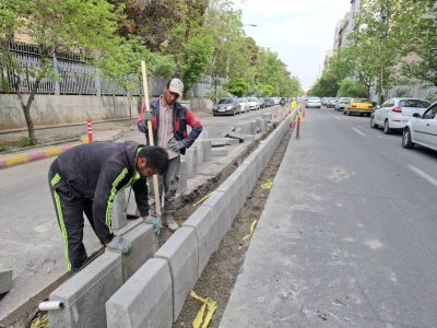 جدول بندی خیابان